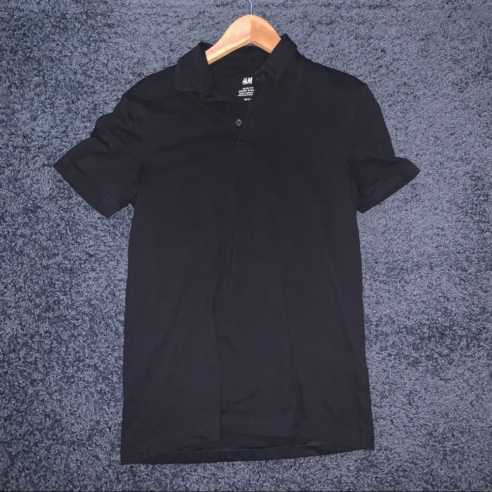 H&M - Polo - Size S - Navy